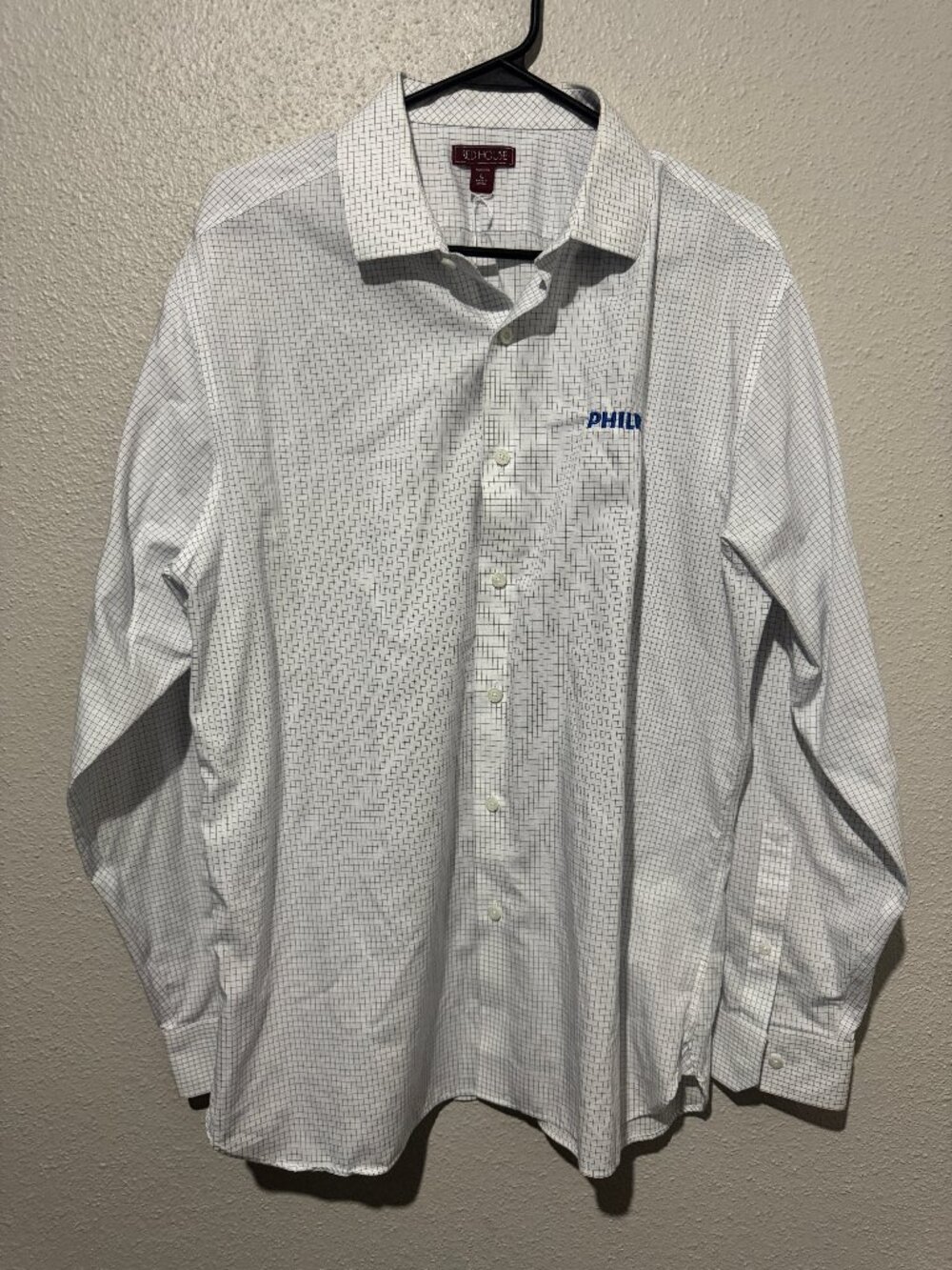 Philips Red House men’s long-sleeve button-down shirt